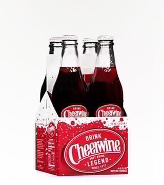 Cheerwine North Carolina Cherry Soda 4pk - 12 oz bottles Cherry Soda Shop 4 Pack 12oz