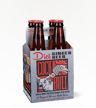 Cock 'n Bull Diet Ginger Beer 4 Bottles (12oz)