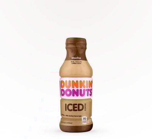 Dunkin' Donuts Mocha Iced Coffee 13.7oz (Bottle)