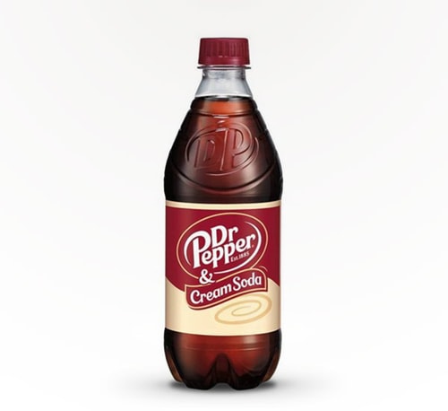 Dr Pepper Cream Soda 20 oz bottle