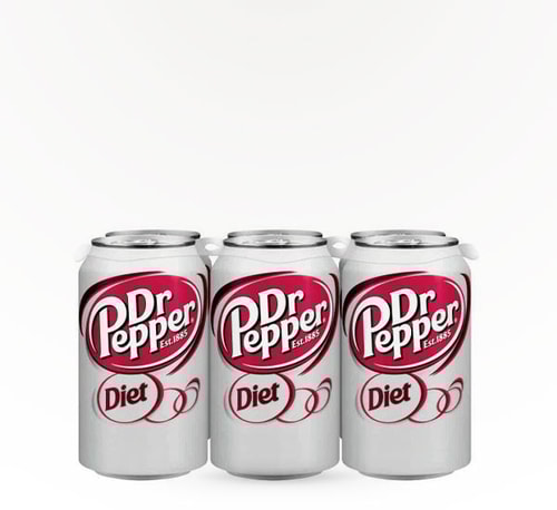 Dr Pepper Diet Original 6 Cans (12oz)