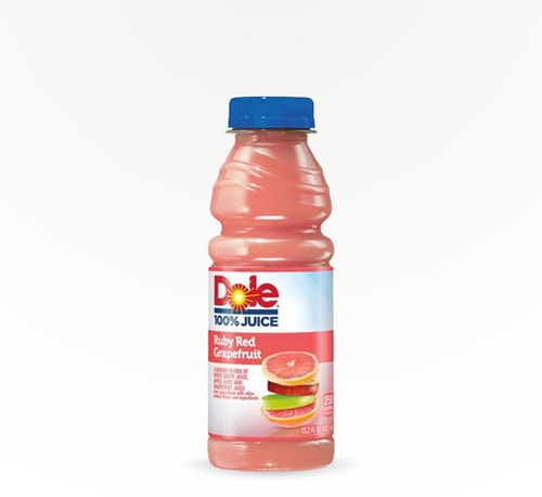 Dole Ruby Red Grapefruit Juice 15.2 oz bottle