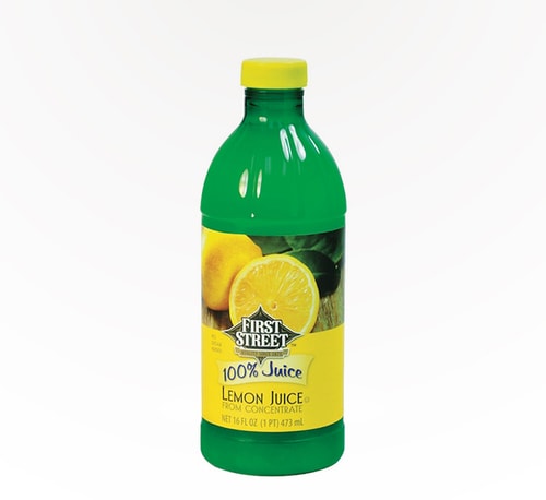 First Street Lemon Juice 100 Percent Lemon Juice 16oz (Can)