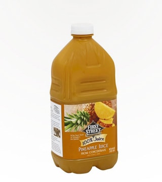 First Street Pineapple Juice 64oz (Bottle)