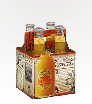 Fentimans Mandarin and Seville Orange Jigger 4 Bottles (12oz)