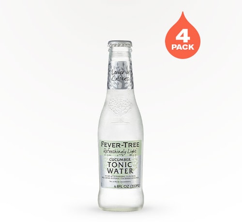 Fever-Tree Cucumber Tonic Water 4 Bottles 200ml