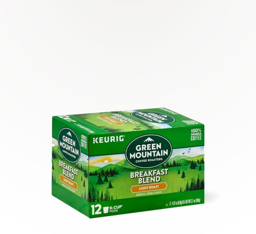 Green Mountain Breakfast Blend Light Roast K-Cups 12 Pack 12oz