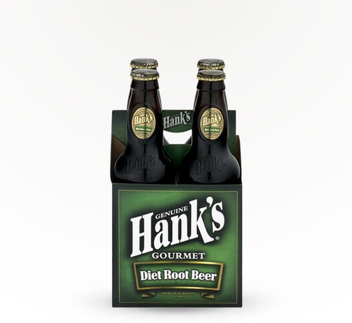 Hanks Root Beer Diet Root Beer Soda Shop 4 Pack (12oz)