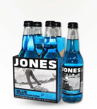 Jones Blue Bubblegum Soda Shop 4 Pack (12oz)
