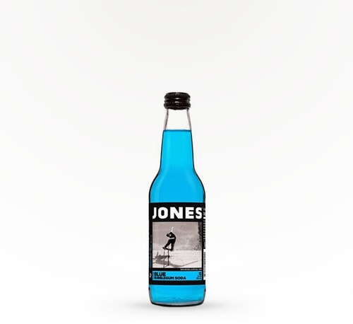 Jones Soda Blue Bubblegum 12 Bottles (12oz)