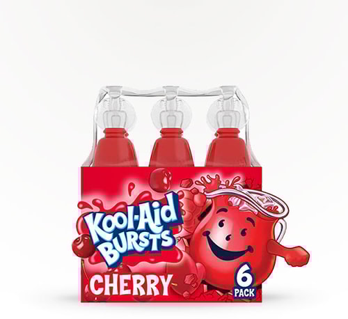 Kool-Aid Bursts Cherry 6 Bottles 6.75 oz