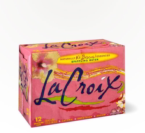 La Croix Hibiscus Sparkling Water 12 cans 12 oz