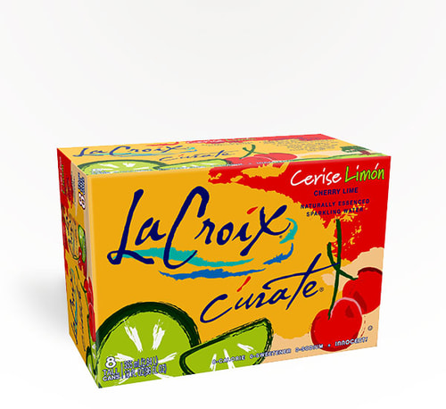 La Croix Cherry Lime 8 cans 12 oz