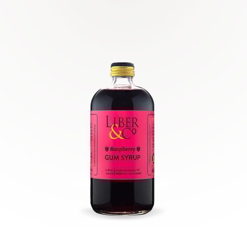 Liber & Co Raspberry Gum Syrup 9.5 oz