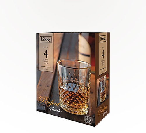 Libbey 4 Pc Scotch Set Whiskey Glassware 4 Pack