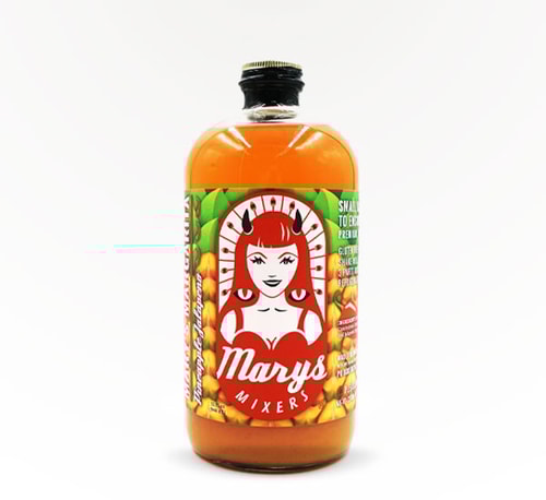 Marys Mixers Pineapple Jalapeño Margarita Mix 32oz (Bottle)