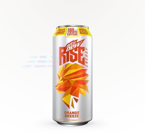 Mountain Dew Rise Energy Orange Breeze 16 oz