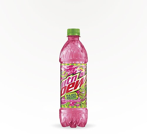 Mountain Dew Major Melon 16.9 oz bottle