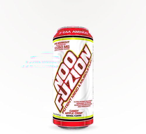 Noo Fuzion Candy Apple Crisp Energy Drink 16 oz