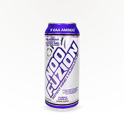 Noo Fuzion Purple Kiddles Energy Drink 16 oz