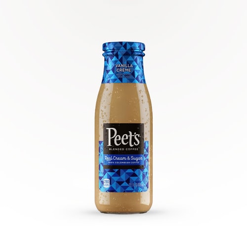 Peet's Blended Coffee Vanilla Crème 13.7 oz bottle