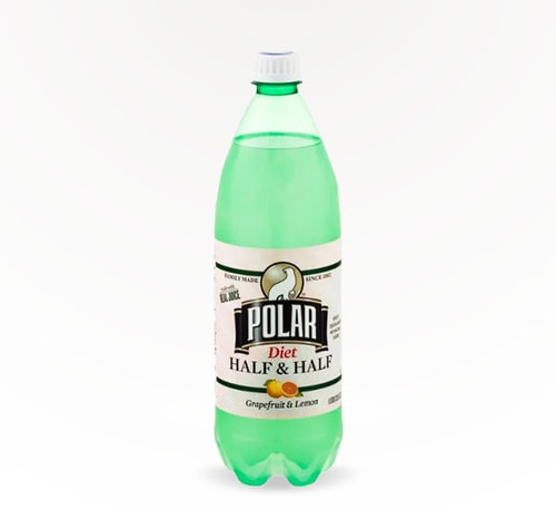 Polar Half and Half Diet Grapefruit Lemon 1 L