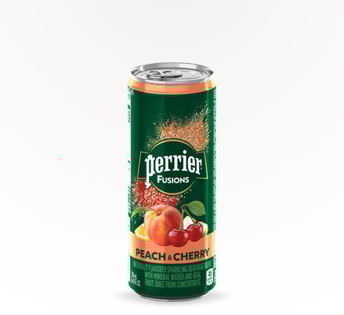 Perrier Peach and Cherry 11 oz