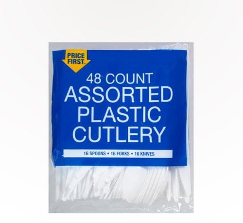 Plastic Cutlery Assorted 48 Pack