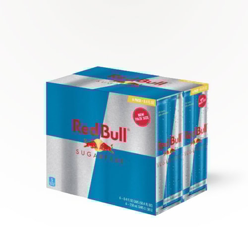 Red Bull Sugar Free 6 cans 8.4 oz