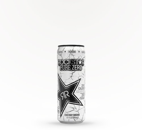 Rockstar Pure Zero Silver Ice 24oz (Can)