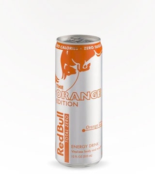 Red Bull Total Zero Orange Edition Tangerine 12oz (Can)