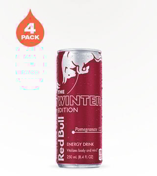 Red Bull Winter Edition Pomegranate 4 Cans (8.4oz)