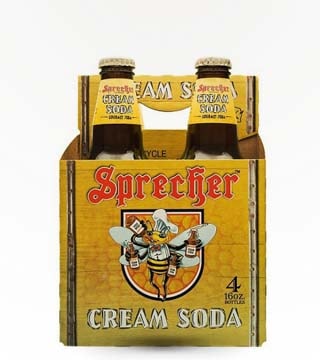 Sprecher Cream Soda Cream Soda 4 Pack (16oz)