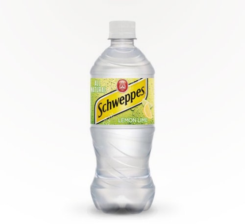 Schweppes Lemon Lime Sparkling Water 20oz (Bottle)