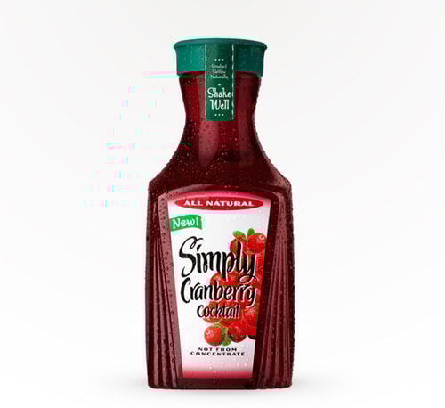 Simply Cranberry Cocktail A Fresh Taste Experience 52 oz