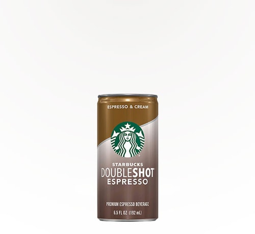 Starbucks DoubleShot Espresso Espresso and Cream 6.5 oz can