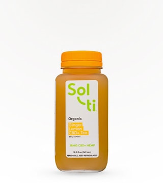 Solti 18mg Hemp CBD Ginger Lemon Tea 369 ml
