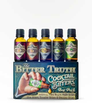 The Bitter Truth Cocktail Bitters Bar Pack 5 Bottles 20 ml
