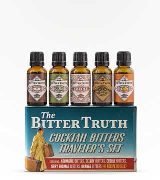 The Bitter Truth Cocktail Bitters Traveler's Set 5 Bottles 20 ml