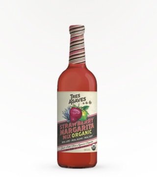 Tres Agaves Strawberry Margarita Mix 1L (Bottle)