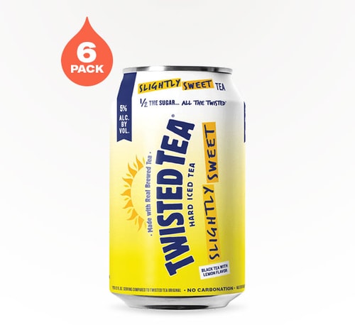 Twisted Tea Slightly Sweet 6 cans 12 oz