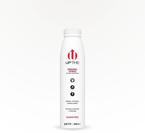 Uptime Sugar Free Energy Drink 12 oz bottle
