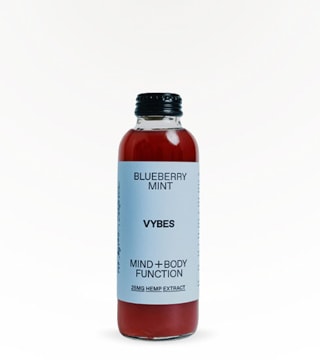 VYBES Mind+Body Function Hemp CBD Blueberry Mint 15 mg 14 oz bottle