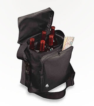 Wine Enthusiast Weekend Wine Bag Ice Chests and Coolers Single