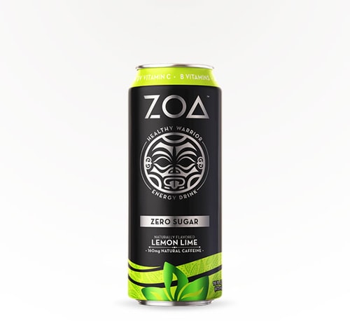 Zoa Zero Sugar Lemon Lime 16 oz