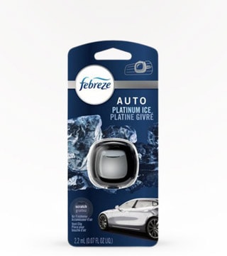 Febreze Car Platinum Ice Air Freshener 0.07 oz