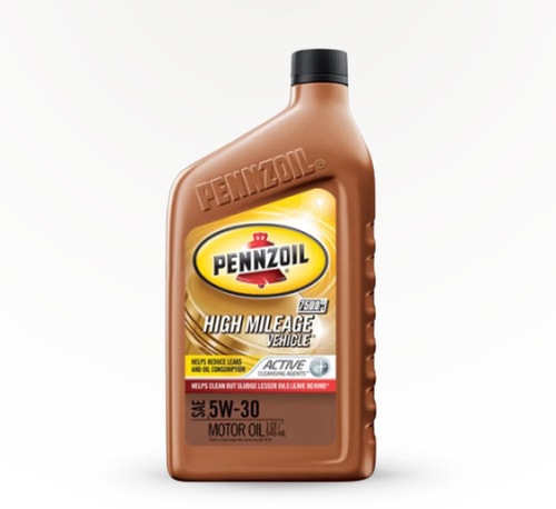 Pennzoil High Milage Vehicle SAE 5W-30 Motor Oil 32oz (Bottle)