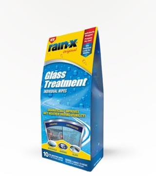 Rain-X Glass Treatment Wipes 10 Pack (12oz)