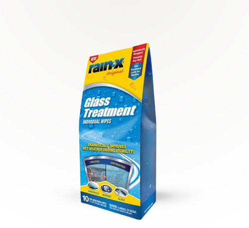 Rain-X Glass Treatment Wipes 10 Pack (12oz)