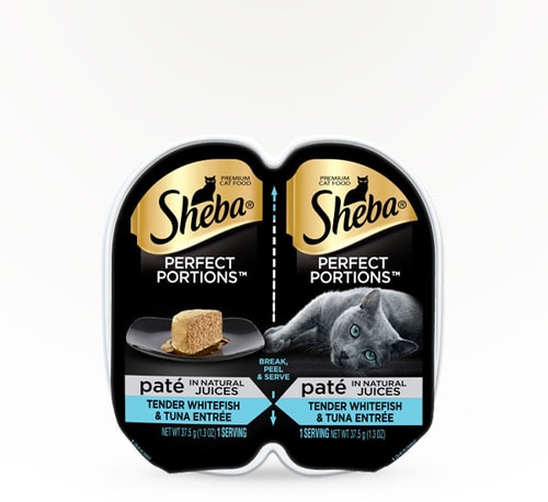 Sheba Perfect Portions Whitefish and Tuna Paté Cat Food 2.6 oz